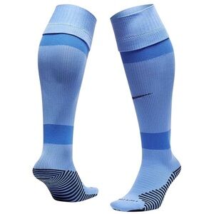 Nike Matchfit Soccer Knee High Socks Blue Men’s 6-8 Women’s 7.5-9.5 Youth 5Y-7Y